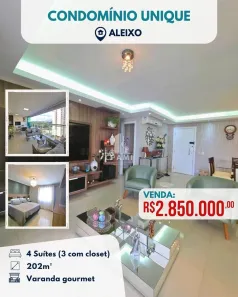 Apartamento com 4 Quartos à venda, 202m² no Aleixo, Manaus
