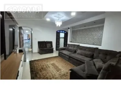 Sobrado com 3 Quartos à venda, 208m² no Jardim Alzira Franco, Santo André