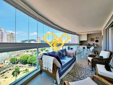 Apartamento com 3 Quartos à venda, 165m² no Ponta da Praia, Santos