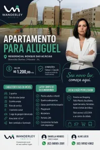 Apartamento com 2 Quartos para alugar, 42m² no Benedito Bentes, Maceió