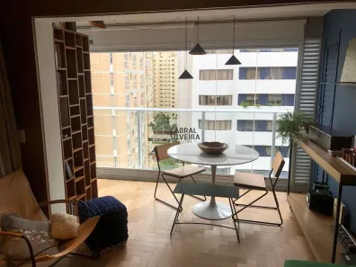Apartamento com 1 Quarto para venda ou aluguel, 41m² no Indianópolis, São Paulo