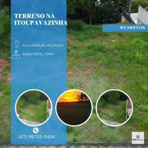 Lote/Terreno à venda, 716m² no Itoupavazinha, Blumenau