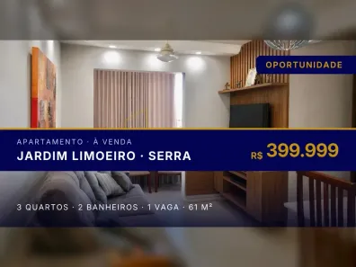 Apartamento com 3 Quartos à venda, 61m² no Jardim Limoeiro, Serra