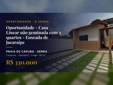 Casa com 2 Quartos à venda, 60m² no Praia de Capuba, Serra