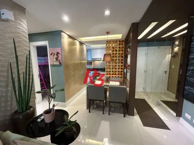 Apartamento com 2 Quartos à venda, 55m² no Ponta da Praia, Santos