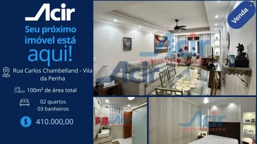 Apartamento com 2 Quartos à venda, 99m² no Vila da Penha, Rio de Janeiro