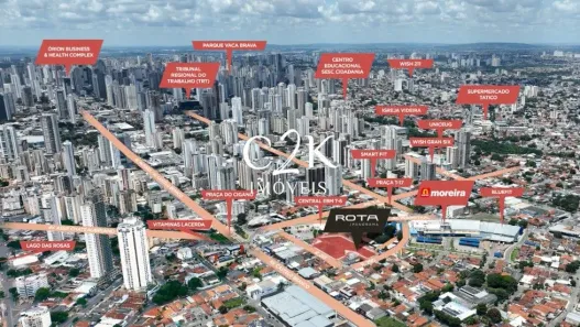 Apartamento com 2 Quartos à venda, 27m² no Setor Coimbra, Goiânia