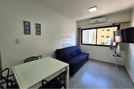 Apartamento com 1 Quarto à venda, 43m² no Jardim Las Palmas, Guarujá