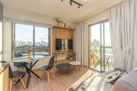 Apartamento com 1 Quarto à venda, 37m² no Indianópolis, São Paulo