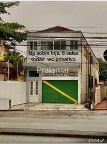 Imóvel Comercial para alugar, 550m² no Vila Mathias, Santos