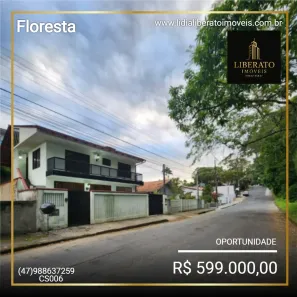 Casa com 5 Quartos à venda, 303m² no Floresta, Joinville
