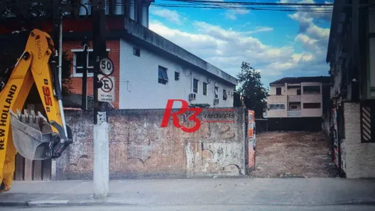 Lote/Terreno à venda, 500m² no Vila Mathias, Santos