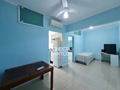Apartamento com 1 Quarto para alugar, 55m² no José Menino, Santos