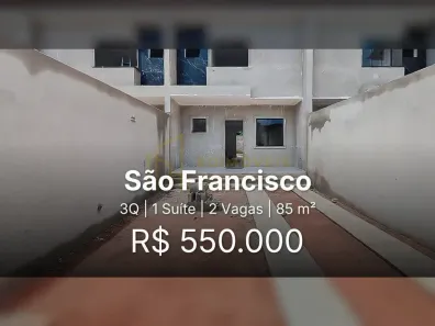 Casa com 3 Quartos à venda, 85m² no São Francisco, Serra