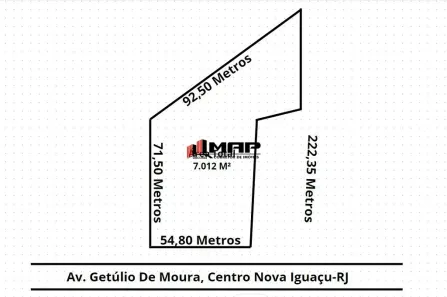 Lote/Terreno à venda, 7000m² no Centro, Nova Iguaçu