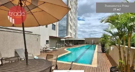 Apartamento com 1 Quarto à venda, 25m² no Residencial Flórida, Ribeirão Preto