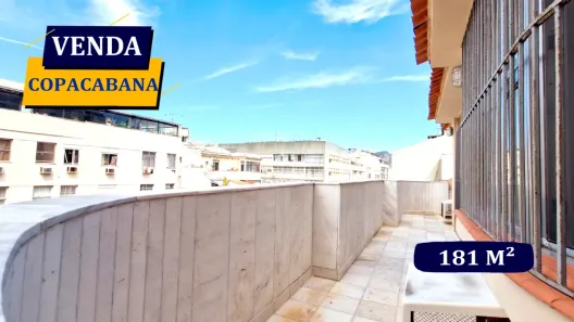 Cobertura com 4 Quartos à venda, 181m² no Copacabana, Rio de Janeiro