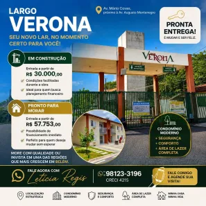 Apartamento com 2 Quartos à venda, 55m² no Coqueiro, Belém