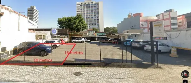 Lote/Terreno para alugar, 180m² no Centro, Santo André
