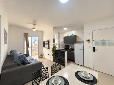 Apartamento com 1 Quarto à venda, 47m² no Mirim, Praia Grande