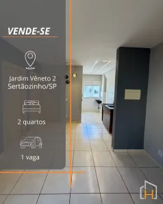Apartamento com 2 Quartos à venda, 40m² no Jardim Veneto II, Sertãozinho