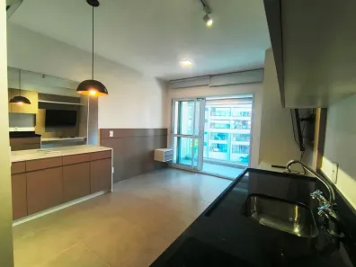 Apartamento com 1 Quarto para alugar, 25m² no Indianópolis, São Paulo