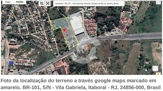Lote/Terreno à venda, 21198m² no Vila Gabriela (Manilha), Itaboraí