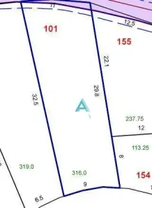 Lote/Terreno à venda, 316m² no Vila Alzira, Santo André