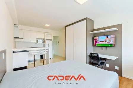 Apartamento com 1 Quarto para alugar, 33m² no Centro, Curitiba