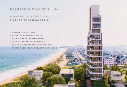 Apartamento com 3 Quartos à venda, 183m² no Itacolomi, Balneário Piçarras
