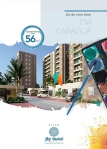 Apartamento com 2 Quartos à venda, 57m² no Loteamento Vila Indaiá, Caraguatatuba