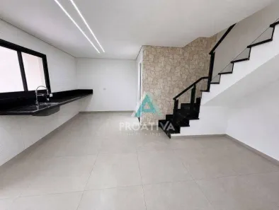 Sobrado com 3 Quartos à venda, 116m² no Vila Scarpelli, Santo André