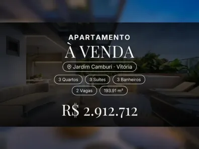 Apartamento com 3 Quartos à venda, 193m² no Jardim Camburi, Vitória