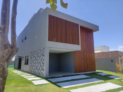 Casa de Condomínio com 4 Quartos à venda, 260m² no Alphaville (Abrantes), Camaçari