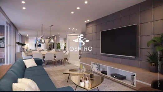 Apartamento com 3 Quartos à venda, 218m² no Ponta da Praia, Santos
