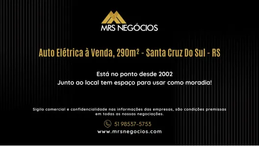 Ponto Comercial à venda, 290m² no Centro, Santa Cruz do Sul