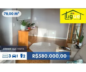 Apartamento com 3 Quartos à venda, 78m² no Jardim Bonfiglioli, São Paulo