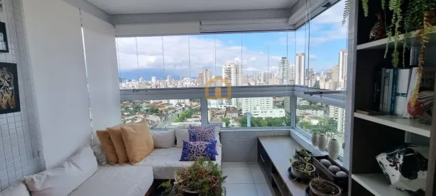 Apartamento com 2 Quartos à venda, 86m² no José Menino, Santos