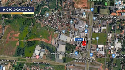 Galpão/Depósito/Armazém à venda, 9395m² no Conjunto Mabel, Aparecida de Goiânia