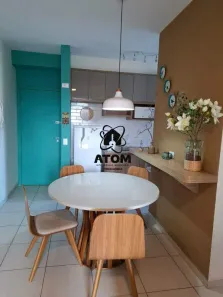 Apartamento com 2 Quartos para alugar, 56m² no Areão, Taubaté