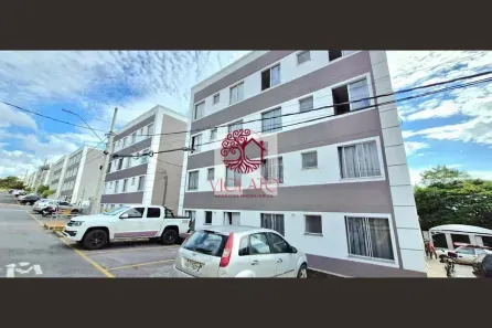 Apartamento com 2 Quartos para alugar, 55m² no Villa Paradiso, Lagoa Santa