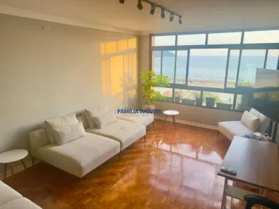 Apartamento com 3 Quartos para venda ou aluguel, 185m² no Gonzaga, Santos