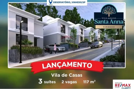 Casa de Condomínio com 3 Quartos à venda, 147m² no Observatório, Vinhedo