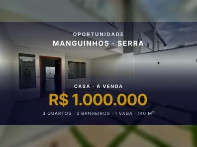 Casa com 3 Quartos à venda, 140m² no Manguinhos, Serra