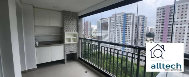 Apartamento com 3 Quartos para alugar, 88m² no Jardim, Santo André