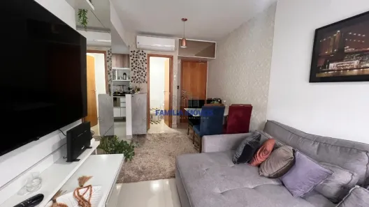 Apartamento com 2 Quartos para alugar, 54m² no Vila Mathias, Santos