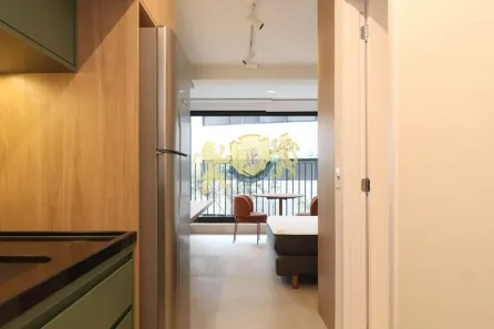 Apartamento com 1 Quarto para alugar, 24m² no Pinheiros, São Paulo