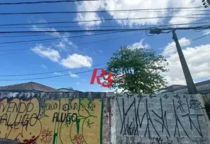 Lote/Terreno para venda ou aluguel, 300m² no Estuário, Santos