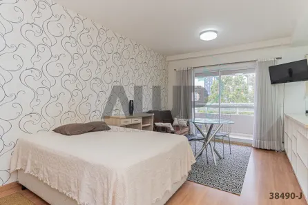 Apartamento com 1 Quarto para alugar, 36m² no Brooklin Paulista, São Paulo