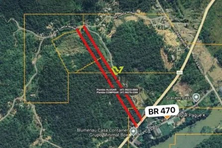 Lote/Terreno à venda, 48020m² no Ribeirão do Bugre, Luiz Alves